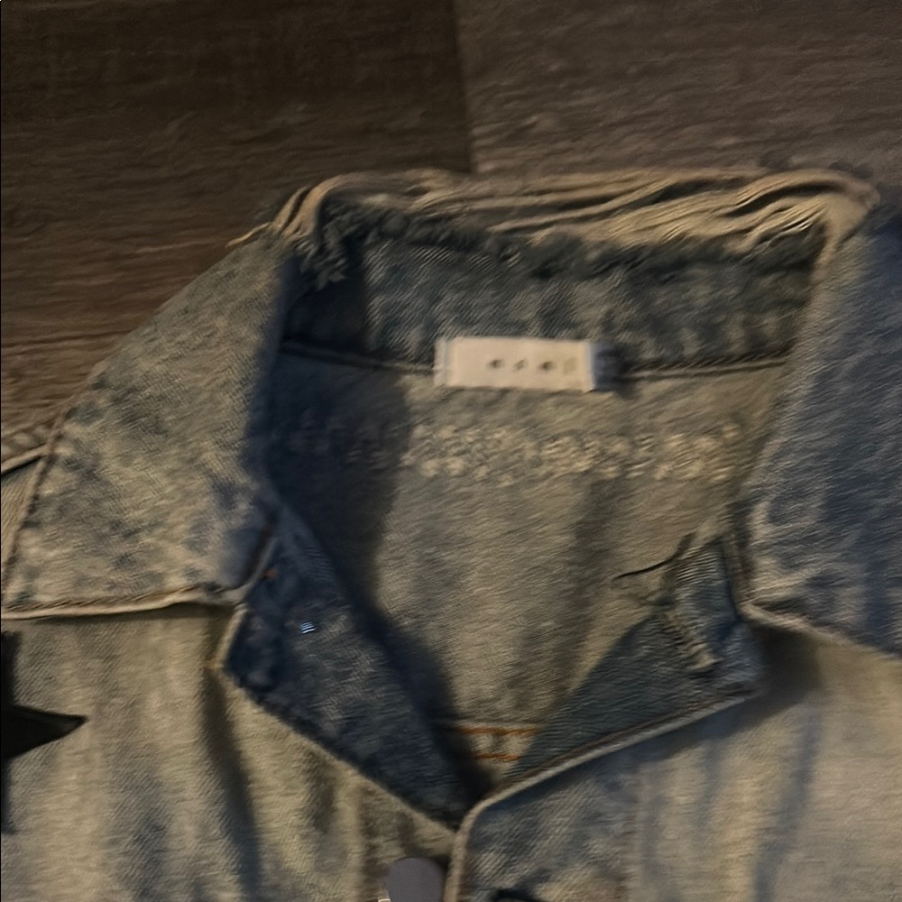 MNML Denim Star-Patterned Jacket - Picture 6 of 6